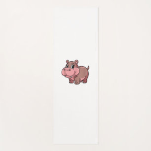 Niedlich Baby Hippo Moo Deng Tank Top_1 Yogamatte