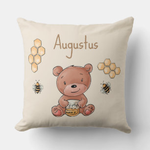 Niedlich Baby Honey Bear Cub Kissen