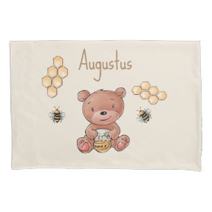 Niedlich Baby Honey Bear Cub Kissenbezug