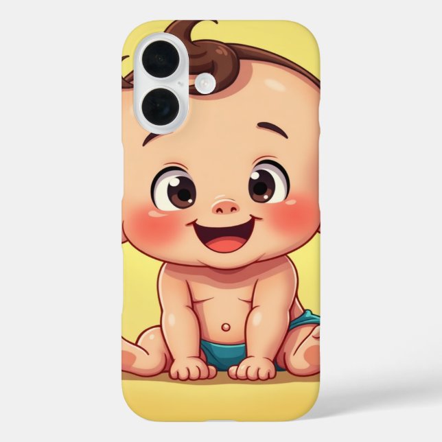 NIEDLICH BABY iPhone 16 HÜLLE (Rückseite)