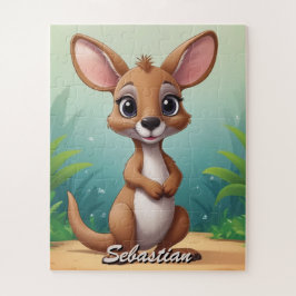 Niedlich Baby Kangaroo mit Namen