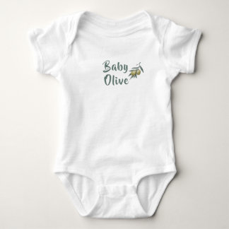 Niedlich Baby Olive Strampler