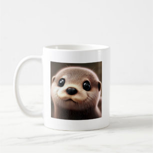 Niedlich Baby Otter Tasse - Süße Tier Tasse