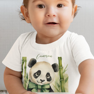 Niedlich Baby Panda Gender Neutral Strampler