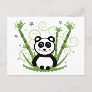 Niedlich Baby Panda Postkarte