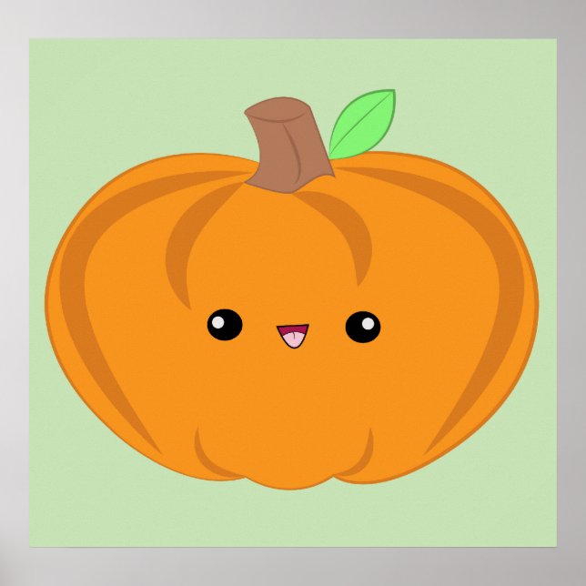 Niedlich Baby Pumpkin Poster (Vorne)