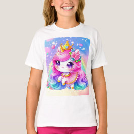 Niedlich Baby Rainbow Unicorn T-Shirt