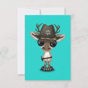 Niedlich Baby Reindeer Sheriff