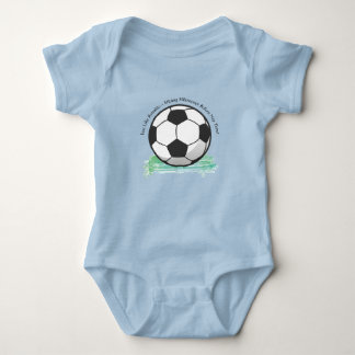 Niedlich Baby Ronaldo Football Strampler