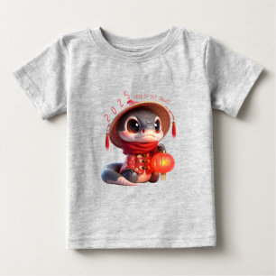 Niedlich Baby Schlange Chinesisch Neujahr 2025 Bab T-shirt