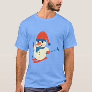 Niedlich Baby Snowman T-Shirt