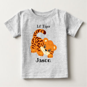Niedlich Baby Tiger T - Shirt 