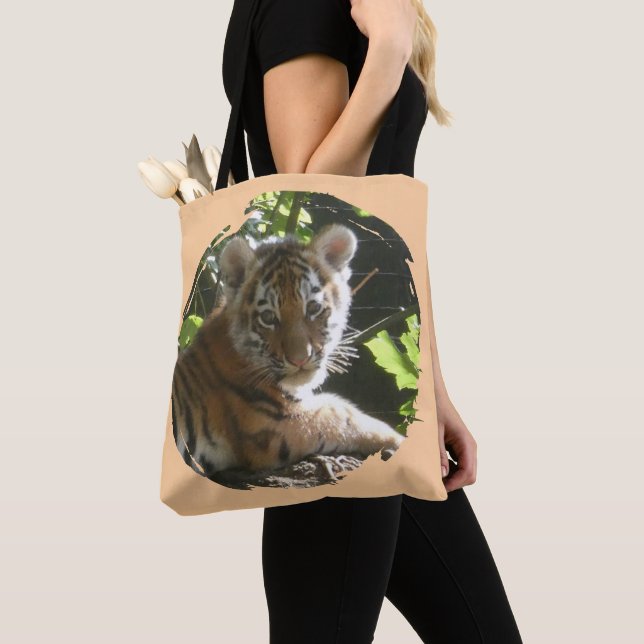 Niedlich Baby Tiger Toe Bag Tasche (Von Nahem)
