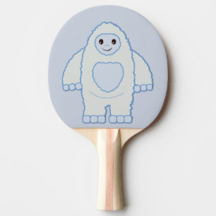 Niedlich Baby Yeti Tischtennis Schläger