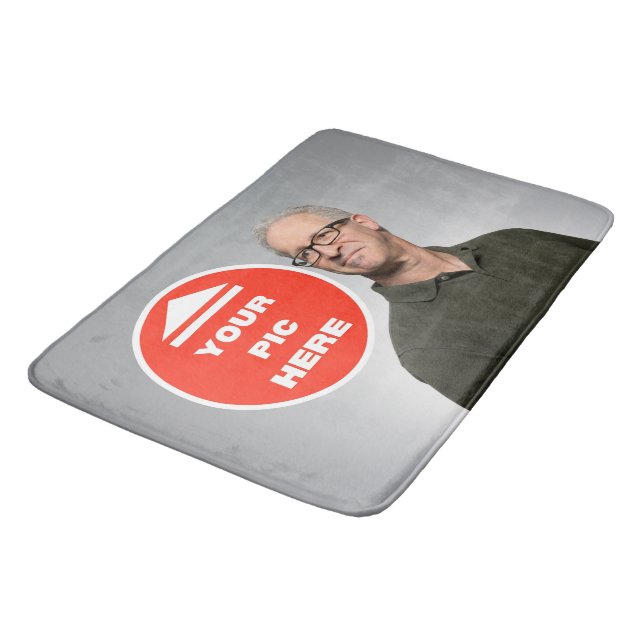 Niedlich! Badematte - Personalisiert - groß (Schrägansicht)