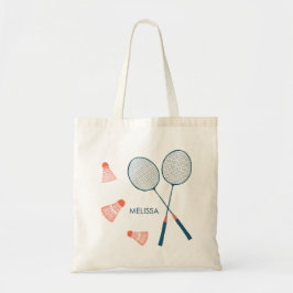 Niedlich Badminton Birdie Racquet CUSTOM Retro Tragetasche