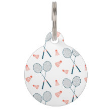 Niedlich Badminton Birdie Racquet Shuttlecock Retr