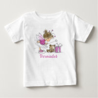 Niedlich Ballerina Fairy Baby T - Shirt