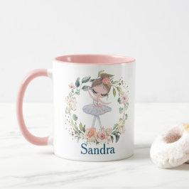 Niedlich Ballerina Girl Tasse