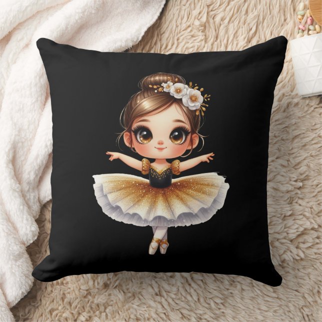 Niedlich Ballerina Kissen (Decke)