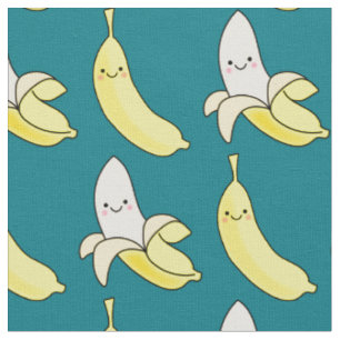 Niedlich Banana Kawaii Kids Cartoon Stoff