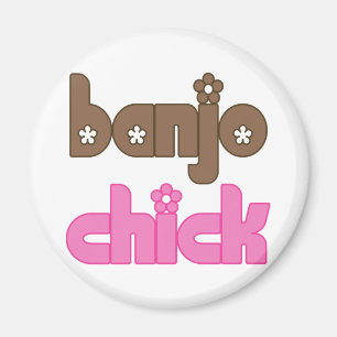 Niedlich Banjo Music Chick Magnet