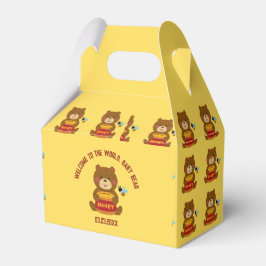 Niedlich Bärenmädchen Kinderdusche Geschenkschachtel