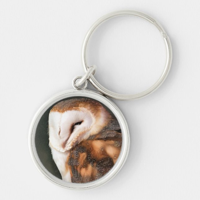 NIEDLICH BARN OWL SCHLÜSSELANHÄNGER (Vorne)