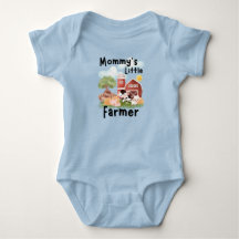 Niedlich Barnyard Animals Baby Bodysuit