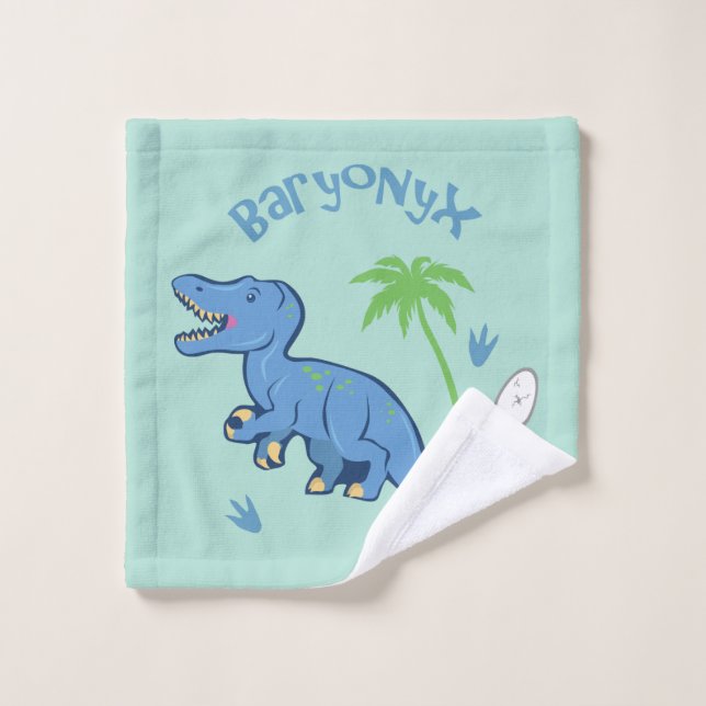 Niedlich Baryonyx Waschlappen (Waschlappen)