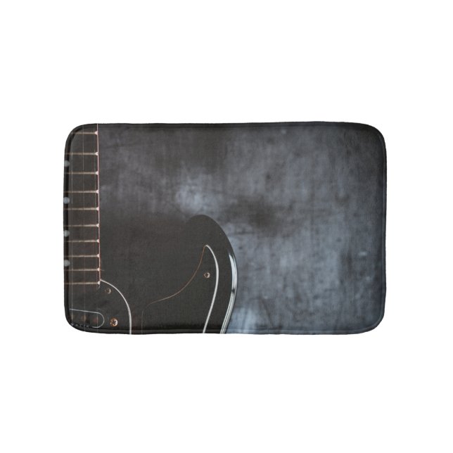 Niedlich Bass Guitar Badematte (Vorderseite)