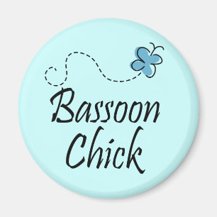 Niedlich Bassoon Chick Magnet