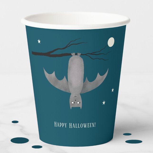 Niedlich Bat Halloween Pappbecher (Von Creator hochgeladen)