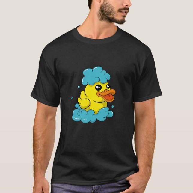 Niedlich Bath Duck Funny Soap Maker T-Shirt (Vorderseite)