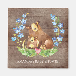 Niedlich Bear Baby Dusche Fevor Magnet