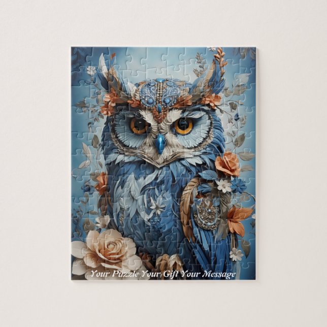Niedlich Beautiful Boho Owl (Vertikal)