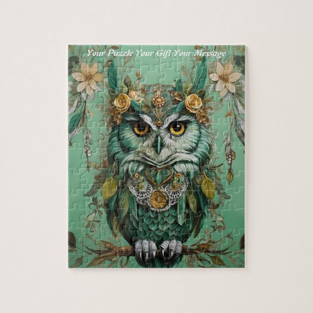Niedlich Beautiful Boho Owl (Vertikal)