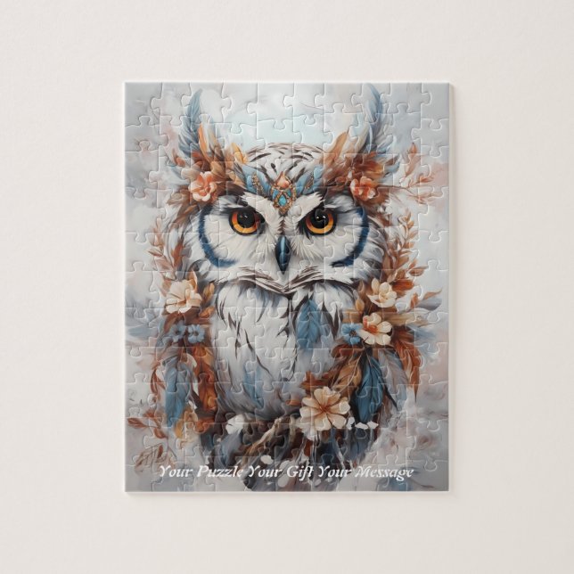 Niedlich Beautiful Boho Owl (Vertikal)
