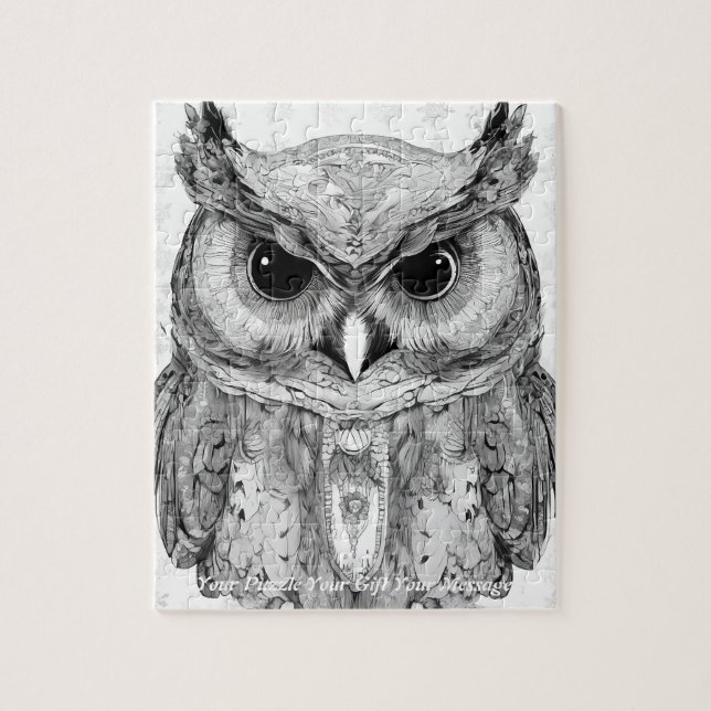 Niedlich Beautiful Boho Owl (Vertikal)