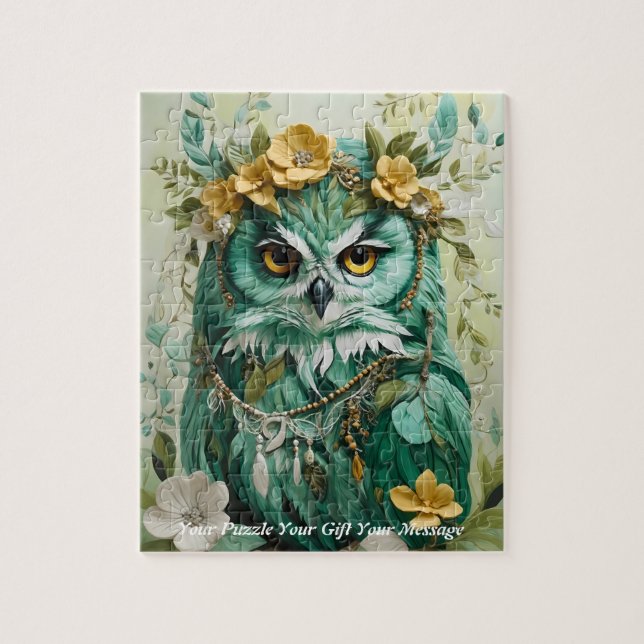 Niedlich Beautiful Boho Owl (Vertikal)