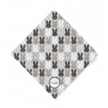 Niedlich Beige Grau-Kaninchen-Muster