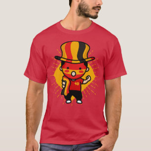 Niedlich Belgium Fan Kawaii Niedlicher belgischer T-Shirt