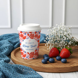 Niedlich Berry Sweet Strawberry Blueberry Babydusc Pappbecher