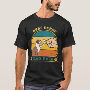 Niedlich Best Boxer Vater Dog T-Shirt