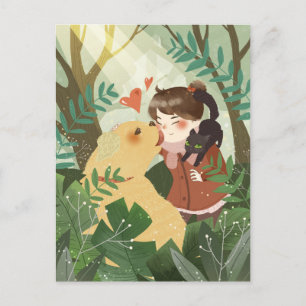 Niedlich Best Friends Postkarte