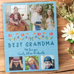 Niedlich Best Oma Blume Blumenfamilien Foto<br><div class="desc">Niedlich Beste Oma Blume Blumenfamilie 5 Fotos Puzzle. Handgezeichnet Blume und 5 Fotos. Erstellen Sie Ihre eigene personalisierte Geschenkidee für eine Großmutter zum Muttertag,  Geburtstag oder Weihnachten.</div>
