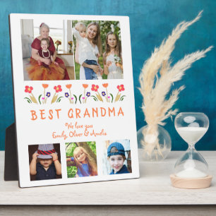 Niedlich Best Oma Blume Blumenfamilien Foto Fotoplatte