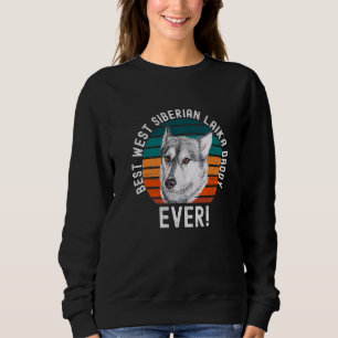 Niedlich Best West Siberian Laika Daddy Ever Dog H Sweatshirt