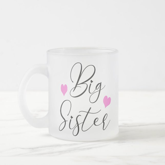 Niedlich Big Sister Mattglastasse (Links)