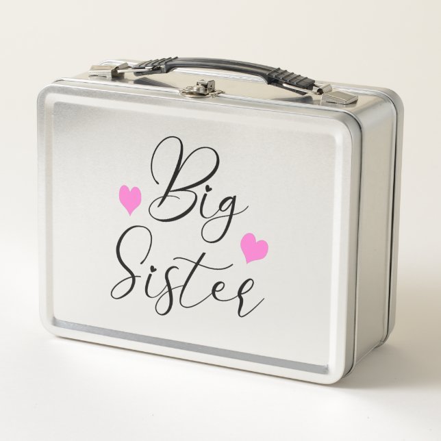 Niedlich Big Sister Metall Brotdose (Vorderseite)